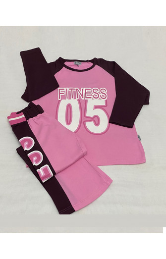 Pijama para niña fitness...